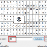 plan caractere, caractere speciale, simboluri