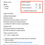 Personalizează Mărime tampon din Istoric comenzi