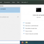 Deschide aplicația din bara de activități