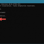 Schimbarea unității de stocare în Linia de comandă