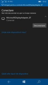 Windows 10 Mobile, Continuum, Bluetooth, Miracast, wireless