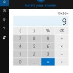 Cortana, calculator, matematica, rezolva, probleme, Windows 10, Windows 10 Mobile