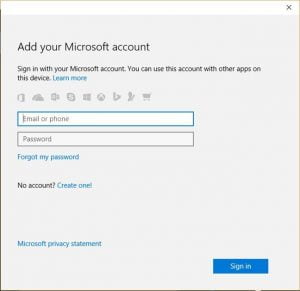 Windows 10, Cortana, utilizator, local, cont, seteaza, foloseste