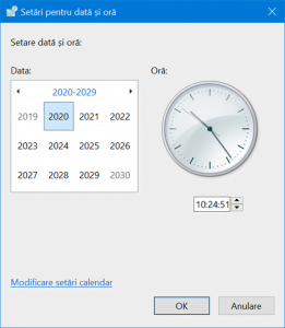 Selectează un alt an al decadei