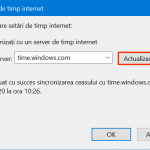 Sincronizează-ți data și ora