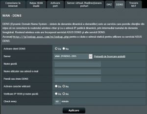 router, wireless, ASUS, activeaza DDNS, administreaza, distanta