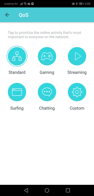 Uneltele de QoS oferite de TP-Link Deco M5 v2