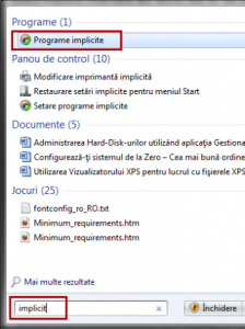 programe implicite, setare, extensii, fisiere, Windows 8.1, Windows 7