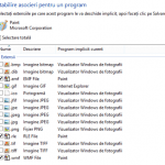 programe implicite, setare, extensii, fisiere, Windows 8.1, Windows 7