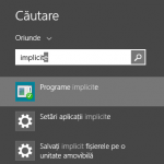 programe implicite, setare, extensii, fisiere, Windows 8.1, Windows 7