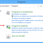 programe implicite, setare, extensii, fisiere, Windows 8.1, Windows 7