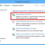 programe implicite, setare, extensii, fisiere, Windows 8.1, Windows 7