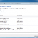 programe implicite, setare, extensii, fisiere, Windows 8.1, Windows 7