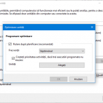 Programarea optimizării pentru unitățile de disc