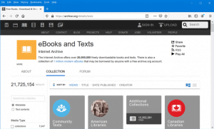 eBook-uri și texte disponibile pe Internet Archive