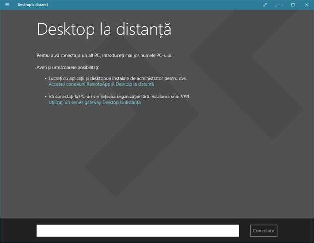 Desktop la distanta, Windows, aplicatie, Magazin, Windows Store, retea, conexiuni