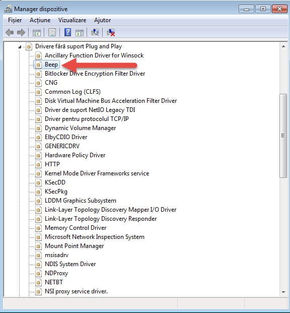 Windows, dezactiveaza, bip, beep, sunet, aletare, sonora
