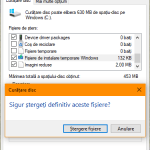 Curatare Disc, Disk Cleanup, Windows