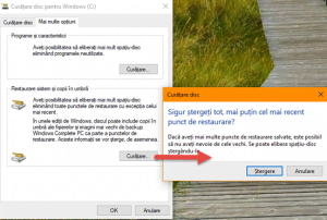 Curatare Disc, Disk Cleanup, Windows