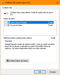 Curatare Disc, Disk Cleanup, Windows