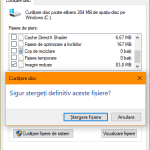 Curatare Disc, Disk Cleanup, Windows