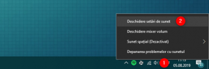 O metodă mai rapidă de a deschide setările de Sunet în Windows 10