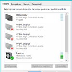 Fereastra Sunet din Windows 10