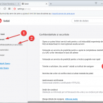 Accesează comutatorul Nu urmări în Opera