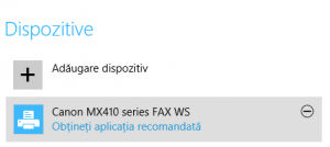 Cum se adaugă dispozitive din Setări PC, în Windows 8