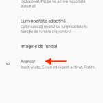 Apasă Avansat