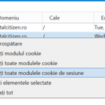 Șterge cookie-urile temporare în Microsoft Edge