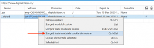 Șterge cookie-urile temporare în Microsoft Edge