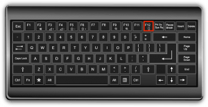 Apasă F12 pe tastatura ta pentru a deschide Instrumentele pentru dezvoltatori