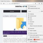 Accesează Setările în Microsoft Edge