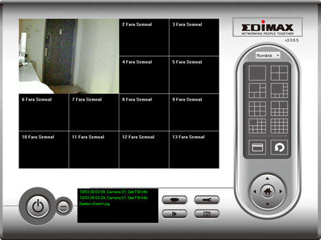 Edimax IC-3116W, camera, retea, wireless, zi, noapte, infrarosii