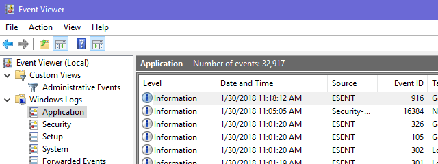 Cum lucrezi cu Event Viewer (Vizualizatorul de evenimente) în Windows