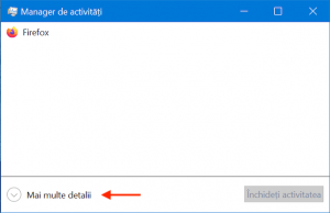 Apasă pe Mai multe detalii