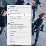 Apasă Executare ca administrator din meniul contextual