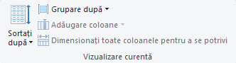 Caracteristici pe care le poți schimba în afișarea unui folder