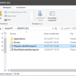 File Explorer, Windows, partajare, fisiere