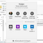 File Explorer, Windows, partajare, fisiere
