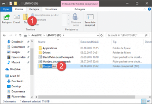 File Explorer, Windows, partajare, fisiere