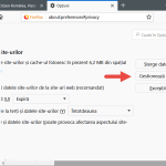 Mozilla Firefox, cookies