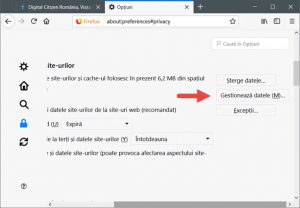 Mozilla Firefox, cookies