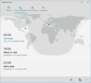 Windows 10, fixeaza, ceasul, ora, orase, Meniul Start