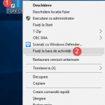 Windows, fixeaza, bara de activitati, taskbar, Explorer