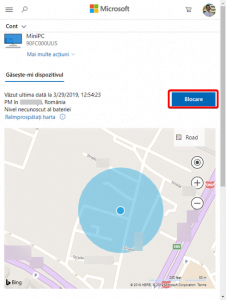 Blochează dispozitivul tău cu Windows 10