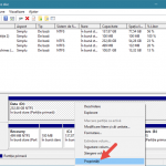 Windows, Gestionare disc