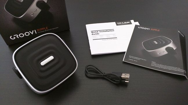 TP-Link Groovi Ripple, BS1001, boxa, portabila, Bluetooth