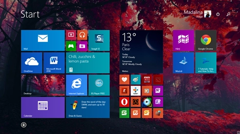 grupeaza, scurtaturi, dale, comezi rapide, Windows 8.1